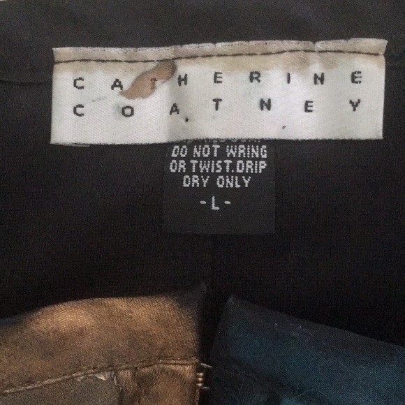 Hand painted Catherine Coatney reversible corset - Picture 7 of 8